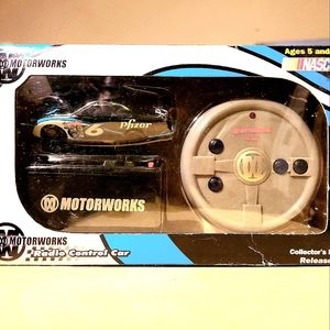 Vintage Radio Control Pfizer Nascar Car Mark Marti